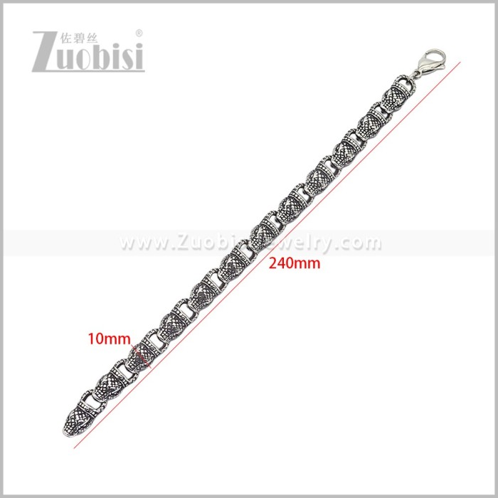 Stainless Steel Bracelet b011231S