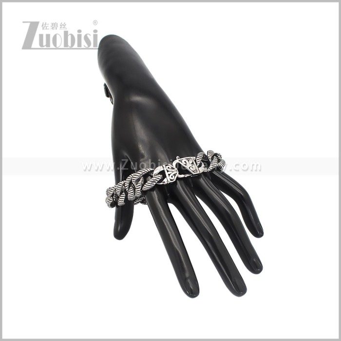 Stainless Steel Bracelet b011237S