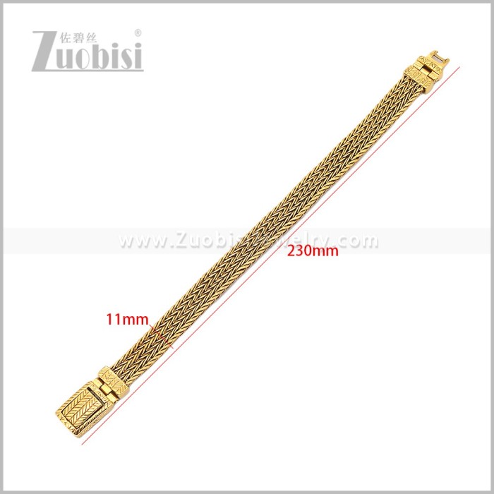 Stainless Steel Bracelet b011239G