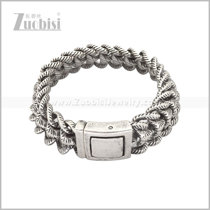 Stainless Steel Bracelet b011244S2