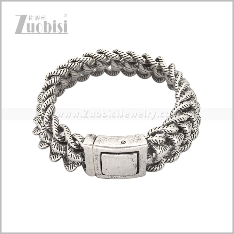 Stainless Steel Bracelet b011244S2