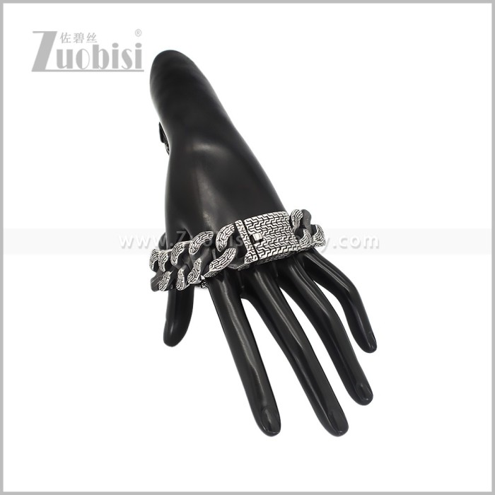 Stainless Steel Bracelet b011245S
