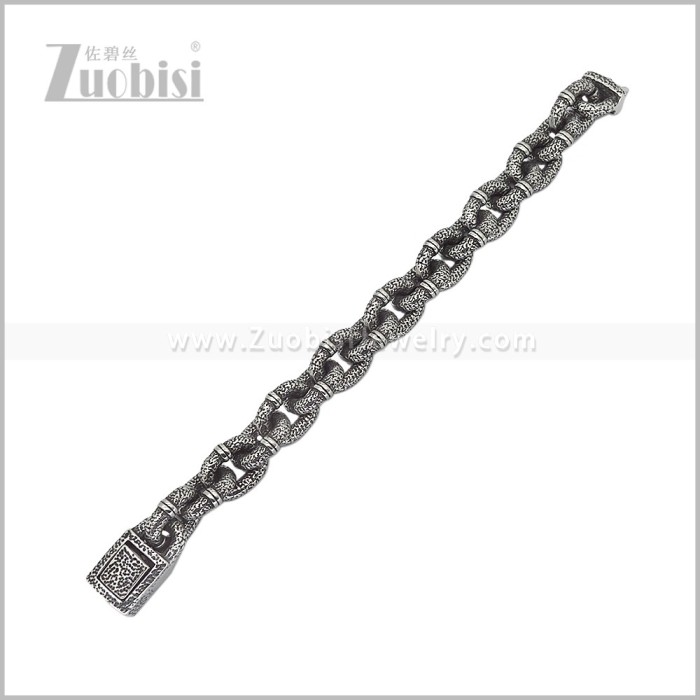 Stainless Steel Bracelet b011235S