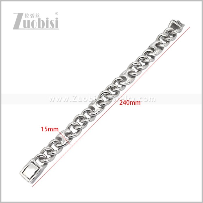 Stainless Steel Bracelet b011242S