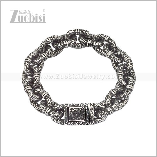 Stainless Steel Bracelet b011235S