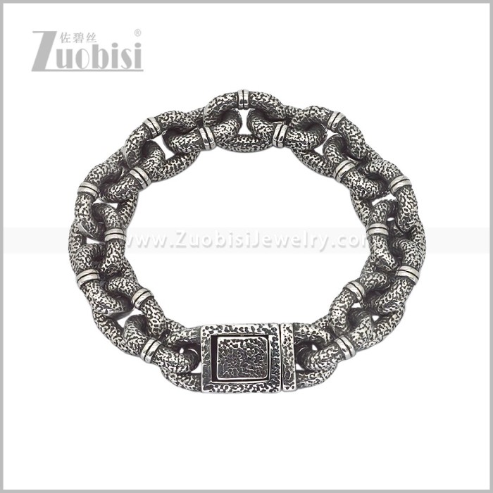 Stainless Steel Bracelet b011235S
