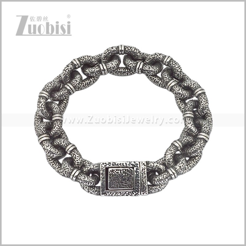 Stainless Steel Bracelet b011235S