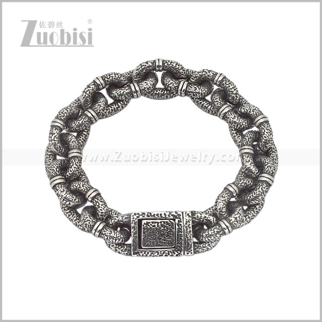Stainless Steel Bracelet b011235S