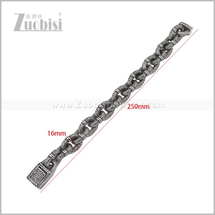 Stainless Steel Bracelet b011235S