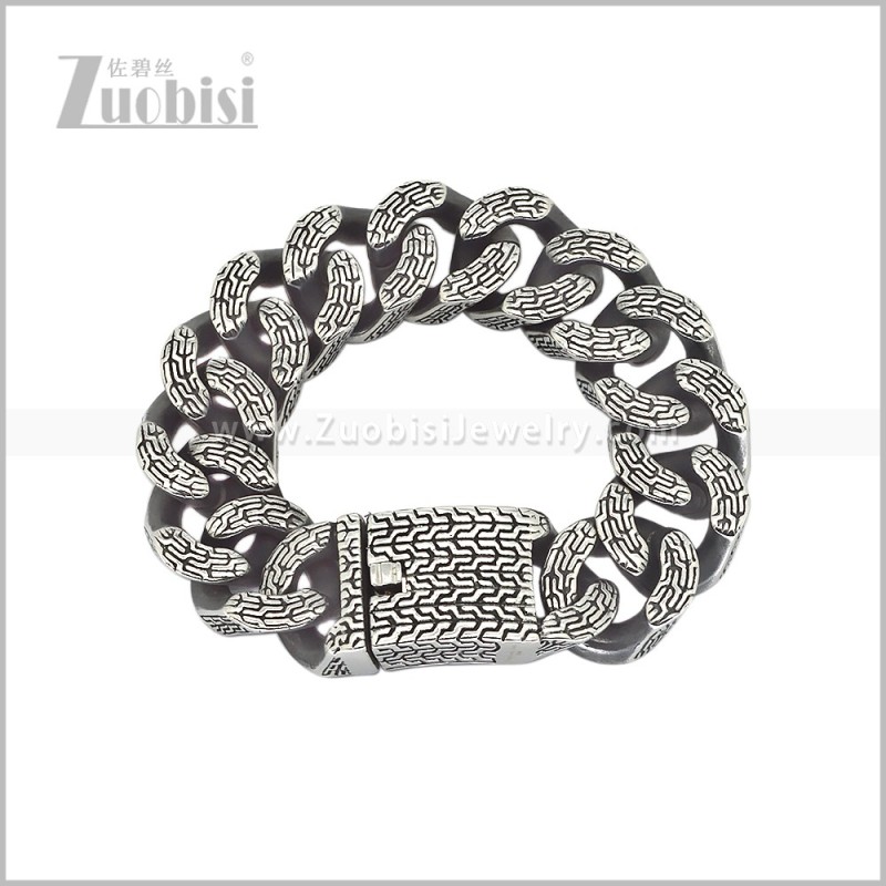 Stainless Steel Bracelet b011245S