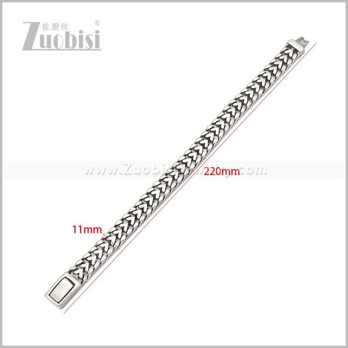Stainless Steel Bracelet b011238S2