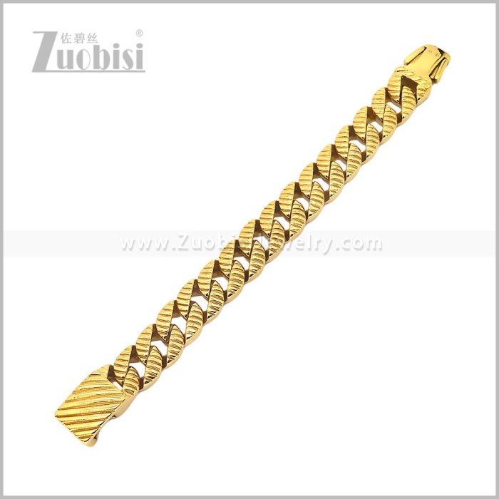 Stainless Steel Bracelet b011246G