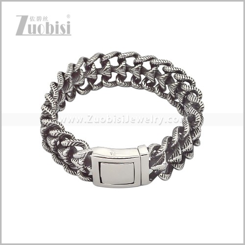 Stainless Steel Bracelet b011244S