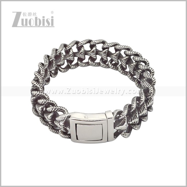 Stainless Steel Bracelet b011244S