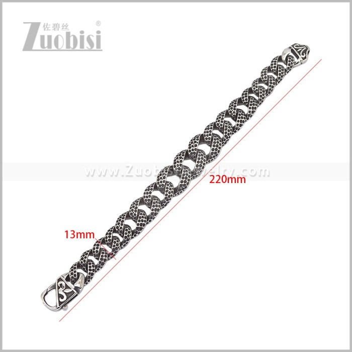 Stainless Steel Bracelet b011241S
