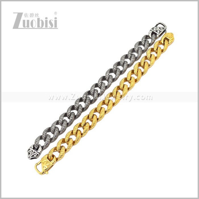 Stainless Steel Bracelet b011237S