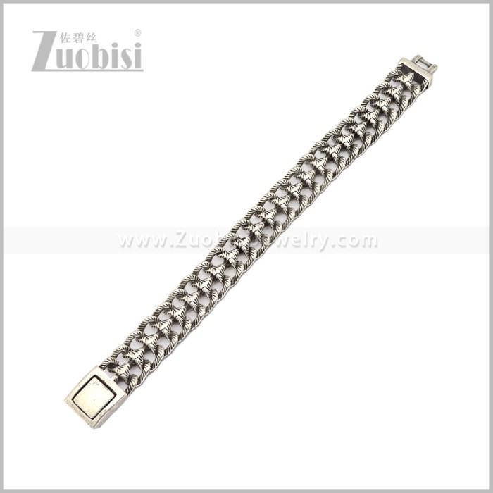Stainless Steel Bracelet b011244S2