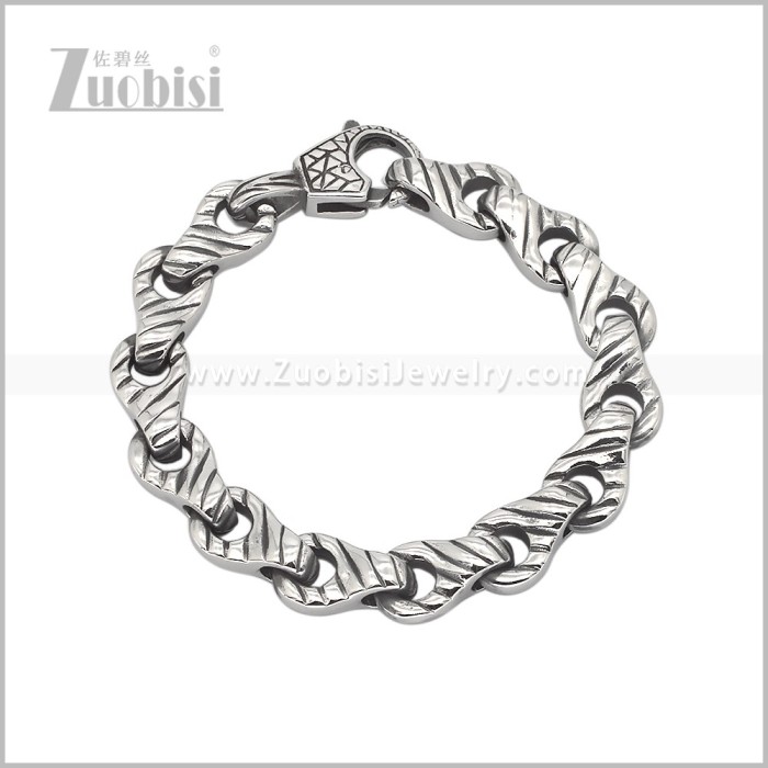 Stainless Steel Bracelet b011236S