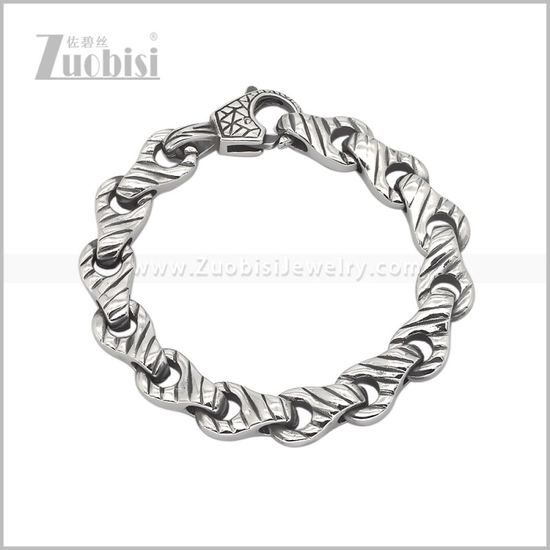 Stainless Steel Bracelet b011236S