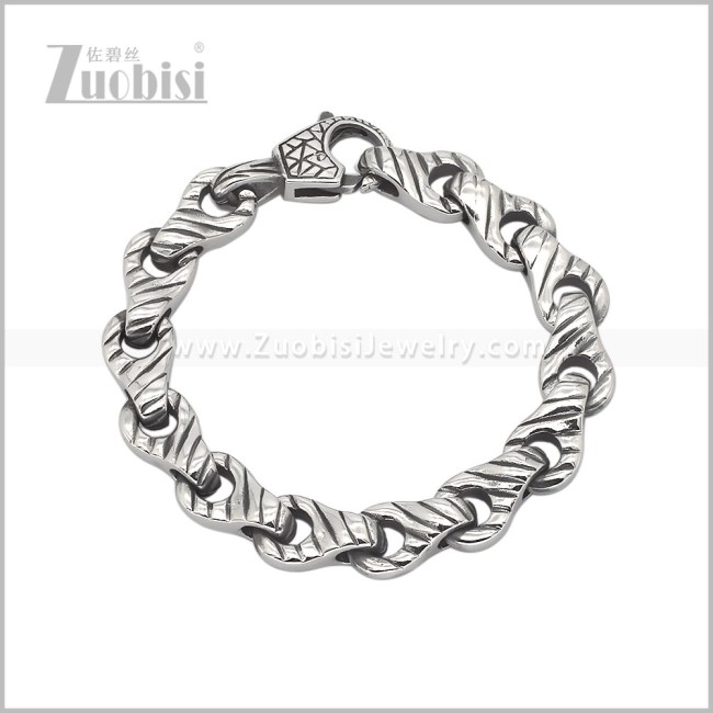 Stainless Steel Bracelet b011236S