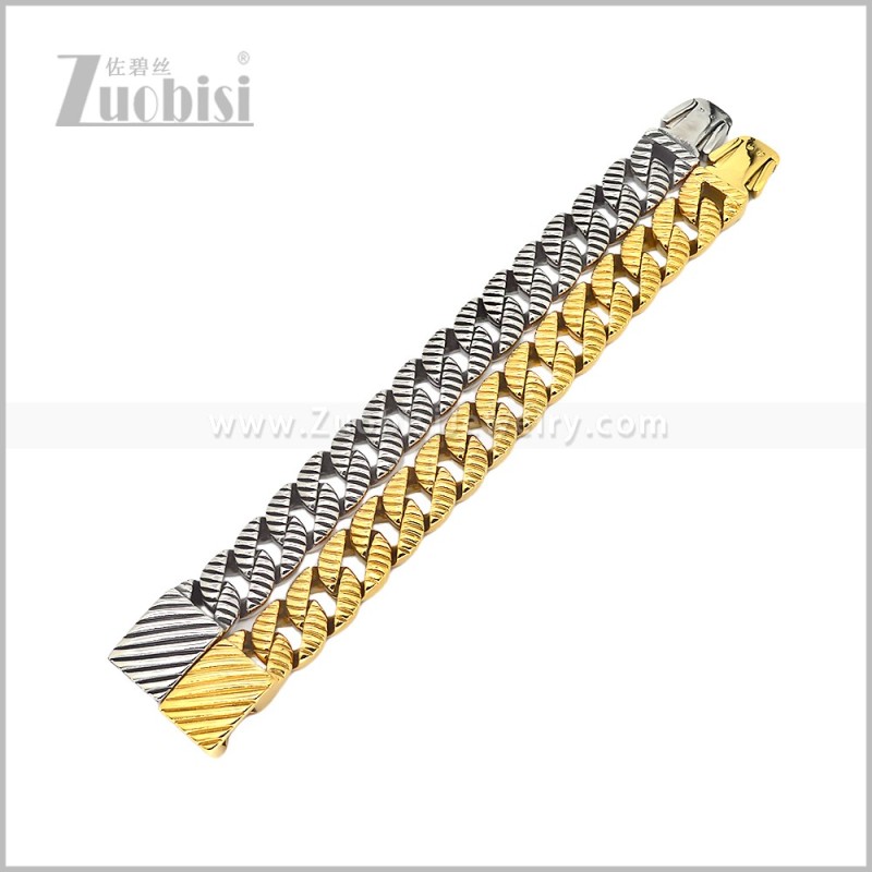 Stainless Steel Bracelet b011246S