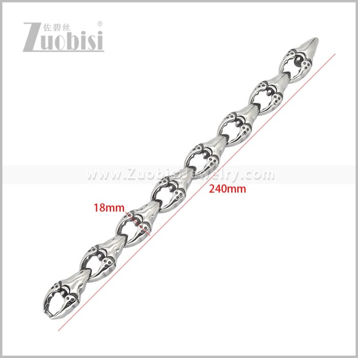 Stainless Steel Bracelet b011240S