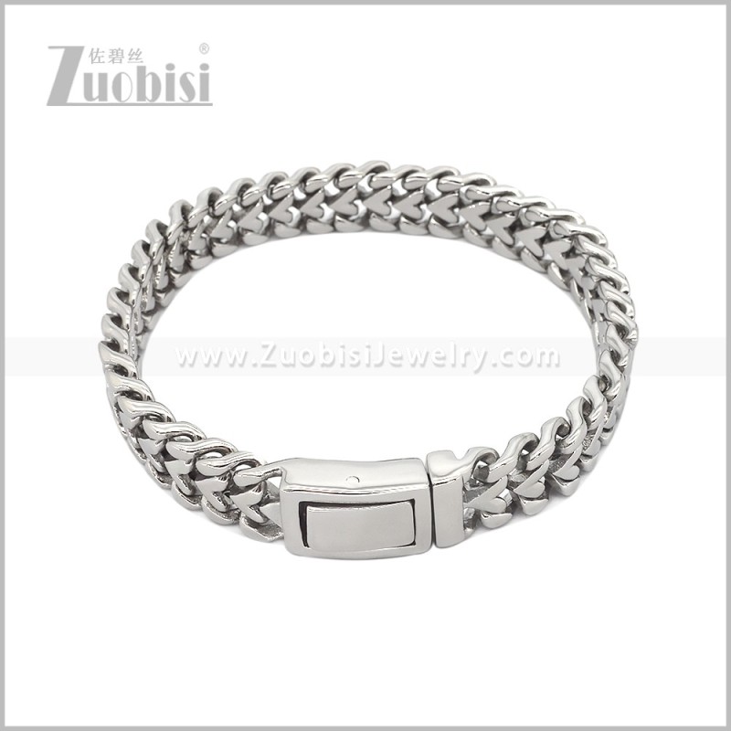 Stainless Steel Bracelet b011238S