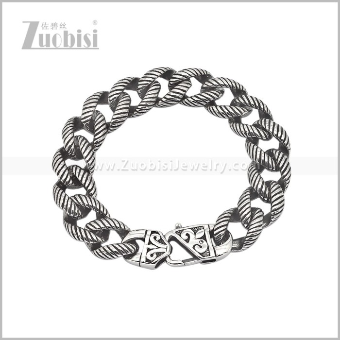 Stainless Steel Bracelet b011237S