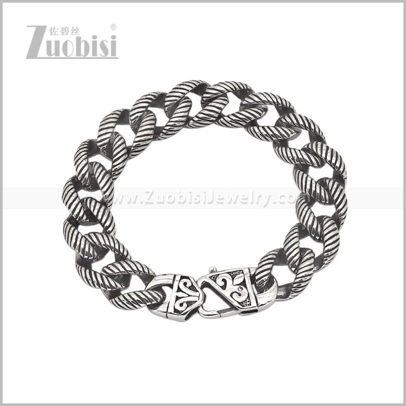 Stainless Steel Bracelet b011237S