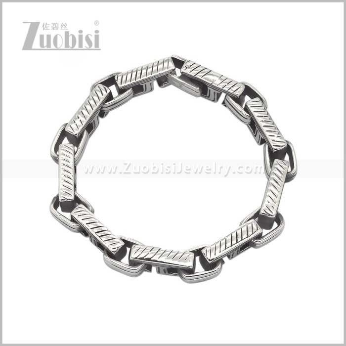 Stainless Steel Bracelet b011243S