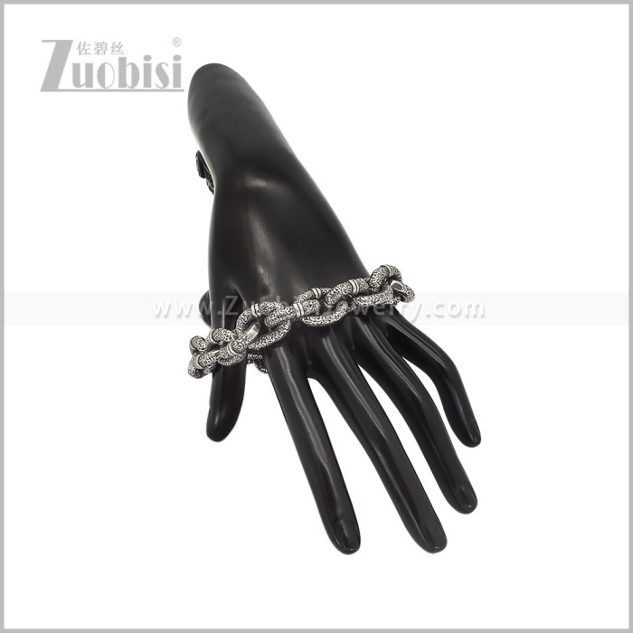 Stainless Steel Bracelet b011235S
