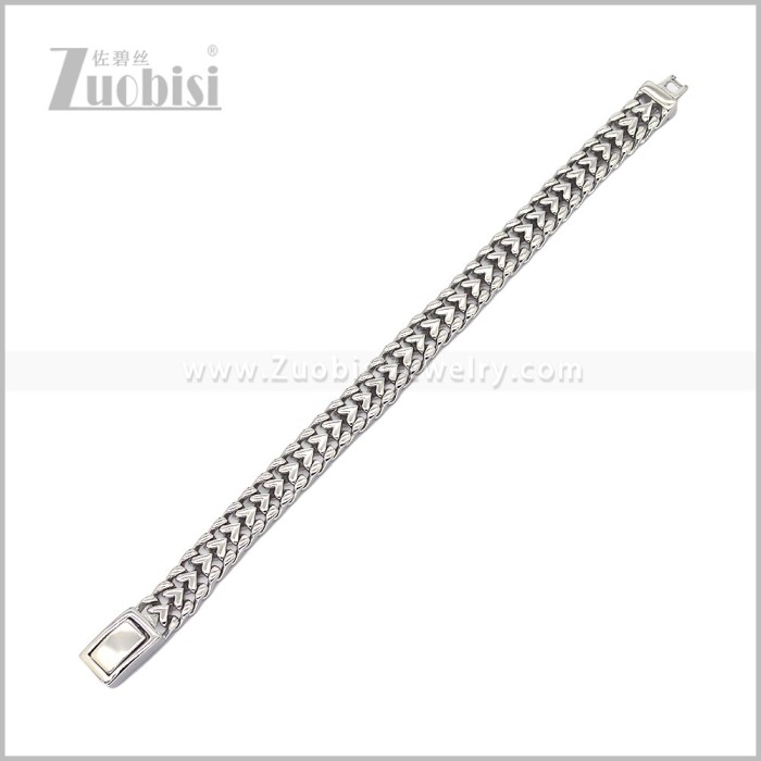 Stainless Steel Bracelet b011238S