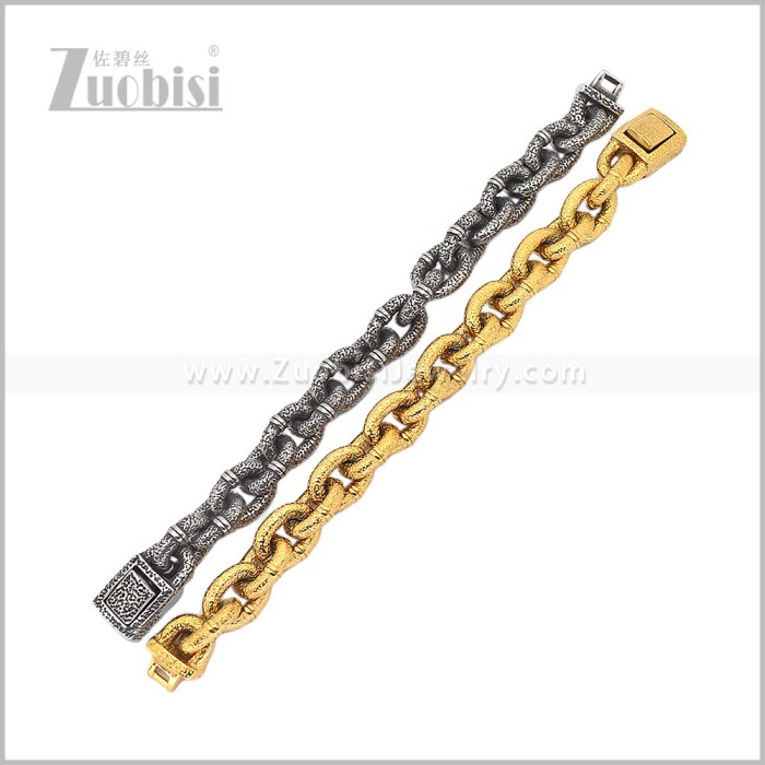 Stainless Steel Bracelet b011235S