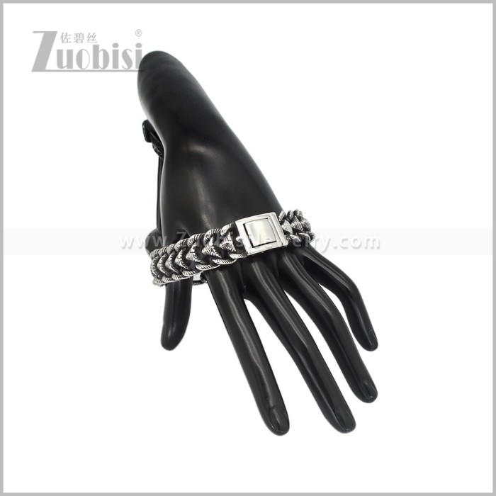 Stainless Steel Bracelet b011244S