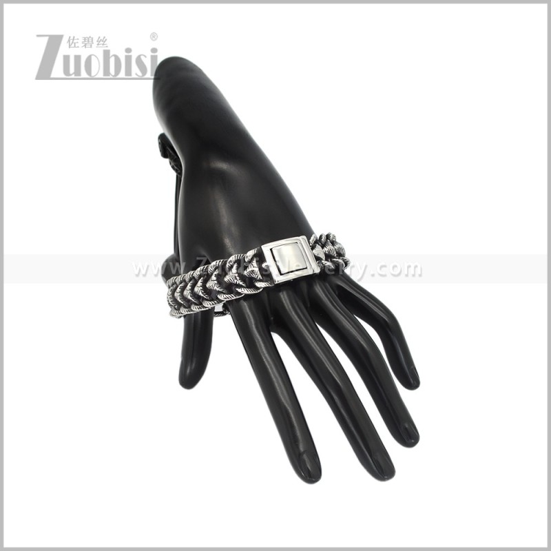 Stainless Steel Bracelet b011244S