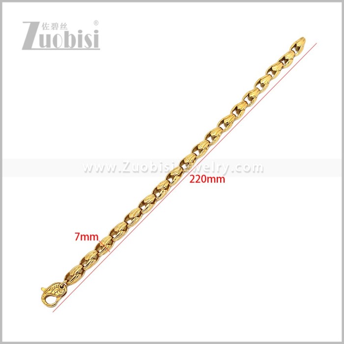 Stainless Steel Bracelet b011233G