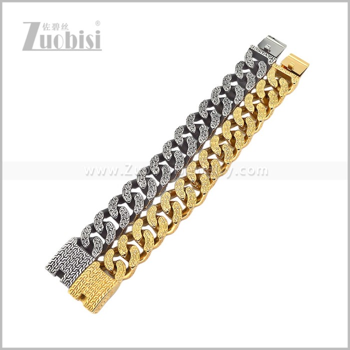 Stainless Steel Bracelet b011245S