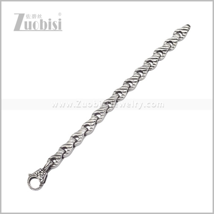 Stainless Steel Bracelet b011236S