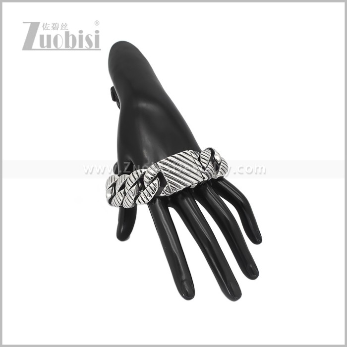 Stainless Steel Bracelet b011252S