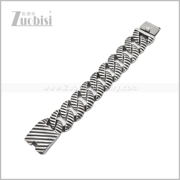 Stainless Steel Bracelet b011253S