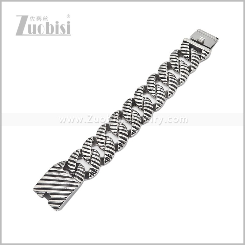 Stainless Steel Bracelet b011253S