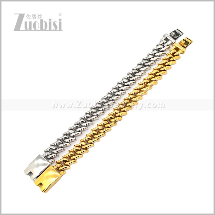 Stainless Steel Bracelet b011248S