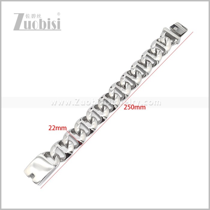 Stainless Steel Bracelet b011254S