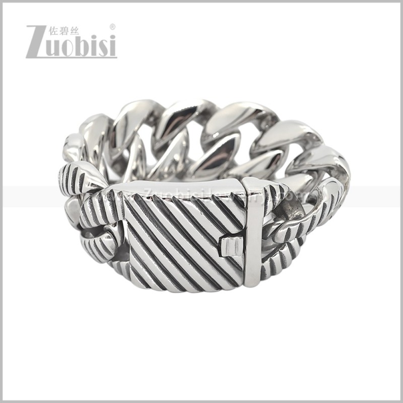Stainless Steel Bracelet b011253S