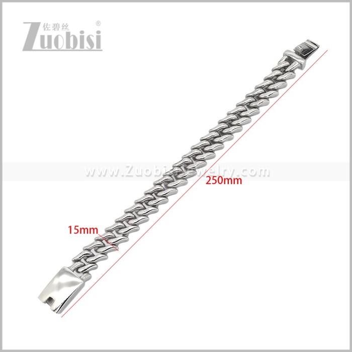 Stainless Steel Bracelet b011248S