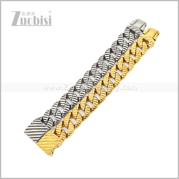 Stainless Steel Bracelet b011252S