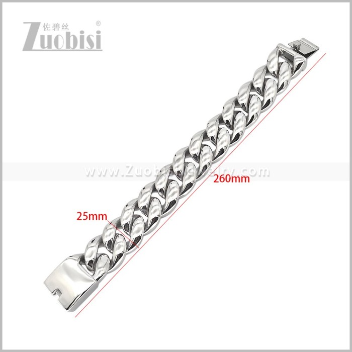 Stainless Steel Bracelet b011249S