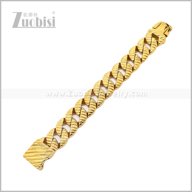 Stainless Steel Bracelet b011252G