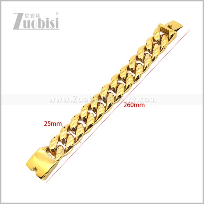 Stainless Steel Bracelet b011249G