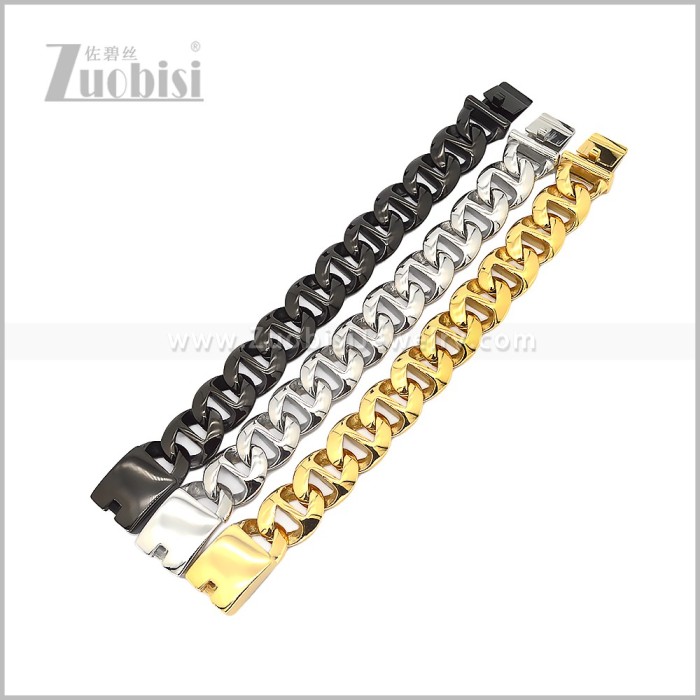Stainless Steel Bracelet b011254S